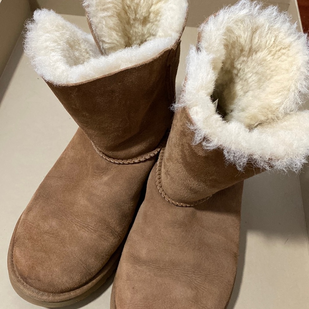 Ugg Bailey Button Boots In Chestnut - image 2